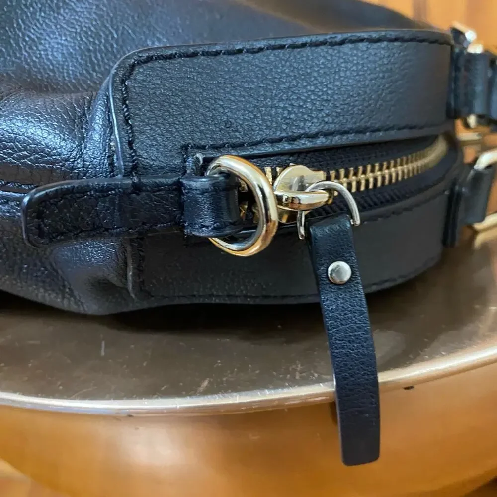 Kate Spade | Black Pebbled Leather Doctors Bag Satchel - Excellent condition!